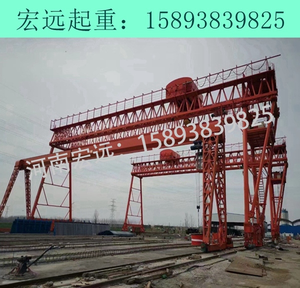 广西柳州龙门吊厂家开动前要注意什么
