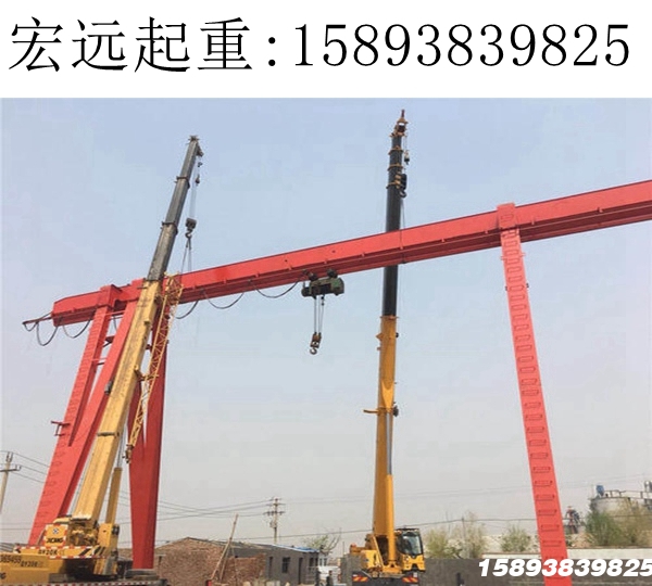 云南曲靖龙门吊销售厂家对这三个参数了解充分